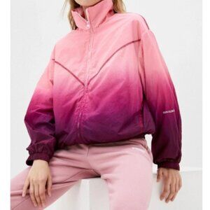 Calvin Klein Jeans Windbreaker Wind Jacket Pink Purple Women size M